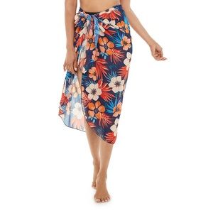 Sheer Sarong Swim Cover-up